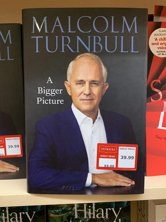 Malcolm Turnbull’s new book. Picture: Supplied