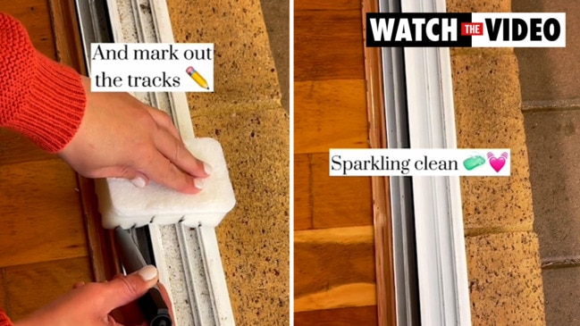 The Easiest Way to Clean Gunk Out of Your Sliding Door Track