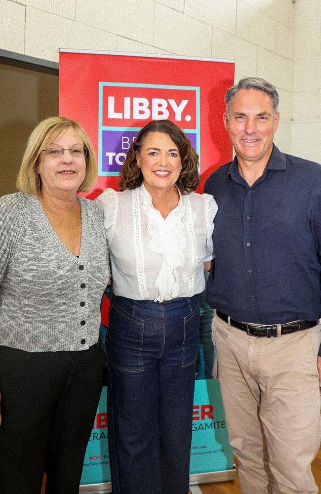 Lisa Neville and Richard Marles were at Libby Coker’s campaign launch. Picture: Facebook.