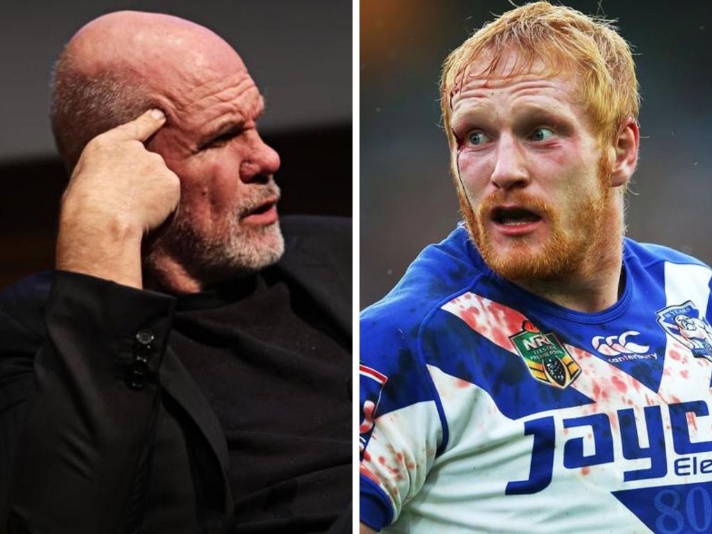 Peter FitzSimons and James Graham. Photos: News Corp/Getty Images