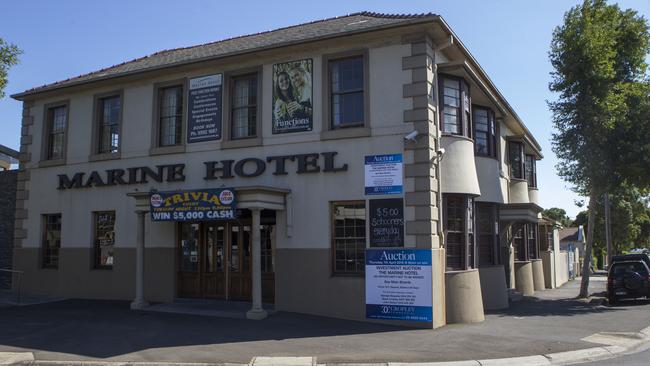 The Marine hotel, an icon in Bayside, is up for sale. The latest in a string of pub sales in the foreshore suburbs. Picture: Richard Serong