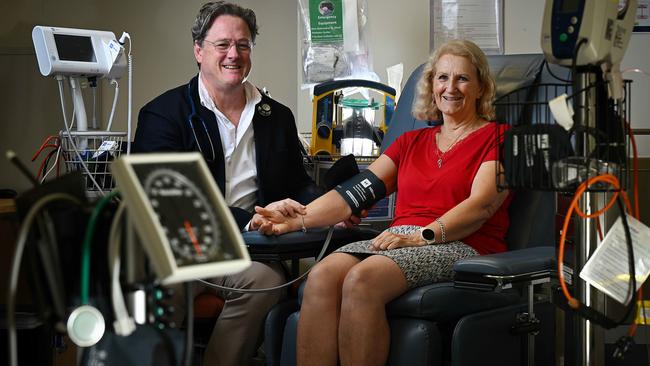 Kay Roper is part of a clinical trial for a potential treatment for coeliac disease. Picture: Lyndon Mechielsen/The Australian