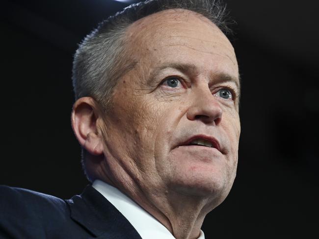 CANBERRA, Australia - NewsWire Photos - August 13, 2024:  NDIS and Government Services Minister Bill Shorten delivers an address to the National Press Club of Australia in Canberra. Picture: NewsWire / Martin Ollman