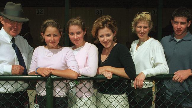 The Payne family: Paddy, Michelle, Cathy, Therese, Maree and Andrew.