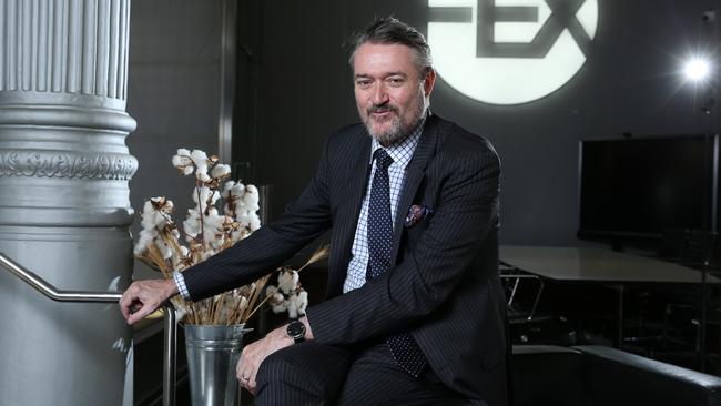 FEX group executive Dan Crennan at FEX offices in Sydney. Picture: Britta Campion