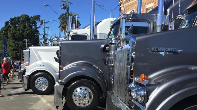 The Casino Truck Show, seen here in 2019.