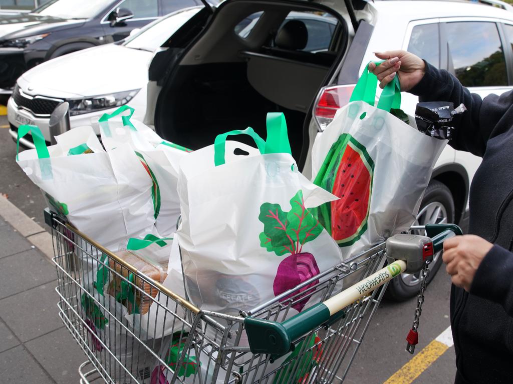 Say goodbye to the 15-cent bags. Picture: Ben Rushton/AAP