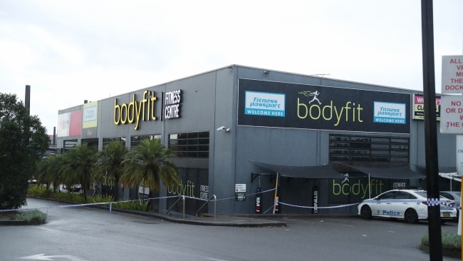 The shooting happened inside the foyer of Bodyfit gym in the western Sydney suburb of Auburn in May. Picture: John Grainger