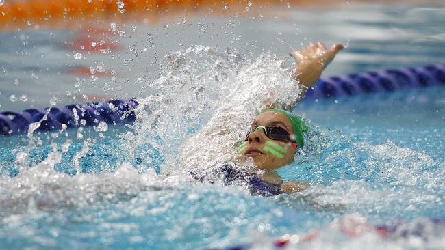 The QGSSA swimming championships at the Sleeman Sports Complex, Brisbane 28th February 2024. (Image/Josh Woning)