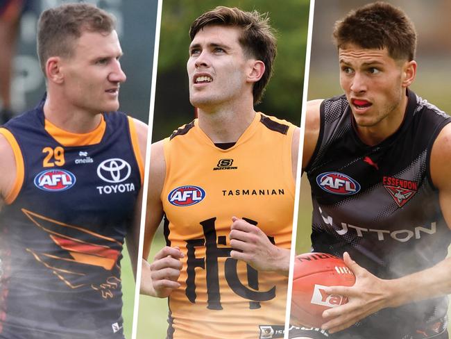 January AFL pre-season track stars