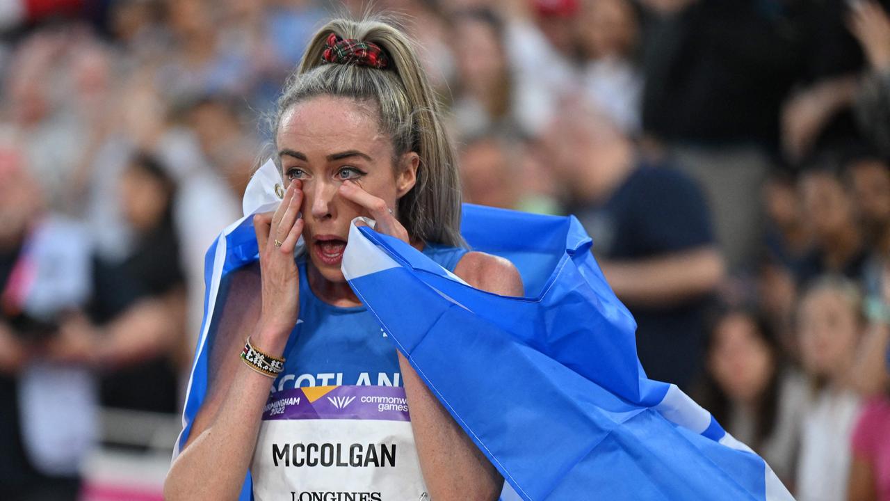 McColgan couldn’t believe it. Photo by Glyn KIRK / AFP