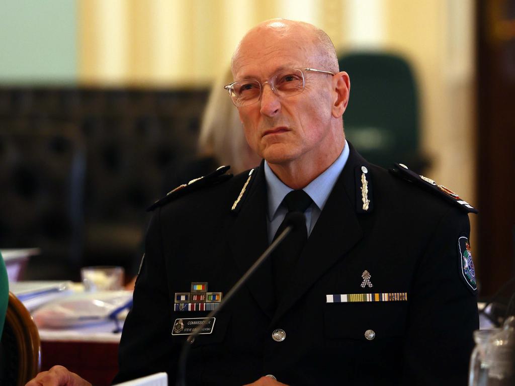 Queensland Police Commissioner Steve Gollschewski. Picture: Tertius Pickard