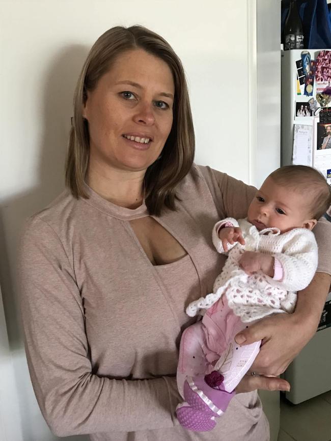 Ms Aitken hopes to help break the stigma around being an older mum. Picture: Supplied