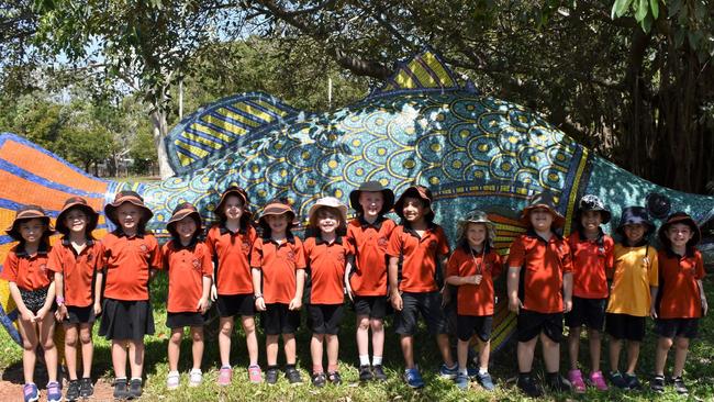 WANGURI PRIMARY SCHOOL Transition Kate (L-R): Cate Malinao, Taihaluna Ratahi-Harris, Charlotte Spooner, Alina Li, Jasmine East, George Archer, Saige Paradisi, Arthur Heitmann, Ishaan Prasobh, Hugo Salt, Remy Sandhu, Jaylarnee Robertson, Noah Lee, Sakellarios Koukouvas. Picture: Freya