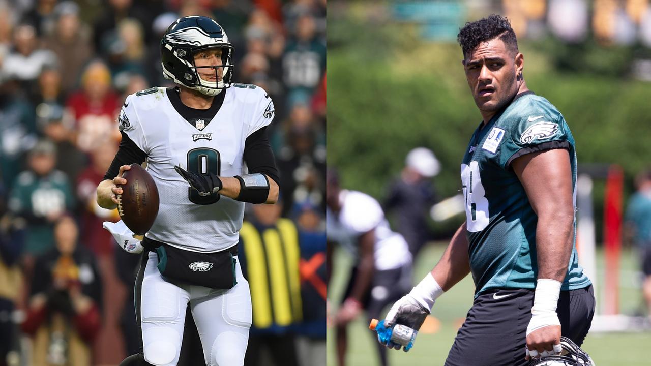 Nick Foles on the move, and some competition for Jordan Mailata?
