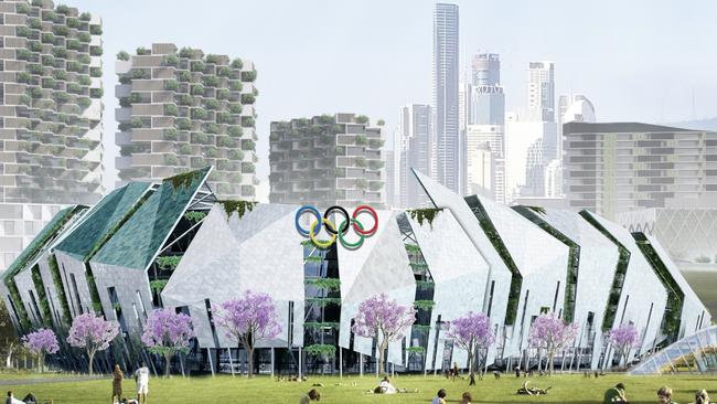 What an Olympic Stadium in Brisbane could look like.