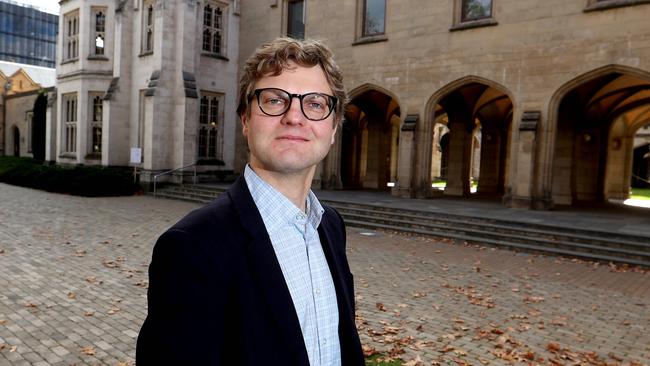 Gwilym Croucher is deputy director of the Centre for the Study of Higher Education at the University of Melbourne. Picture: David Geraghty