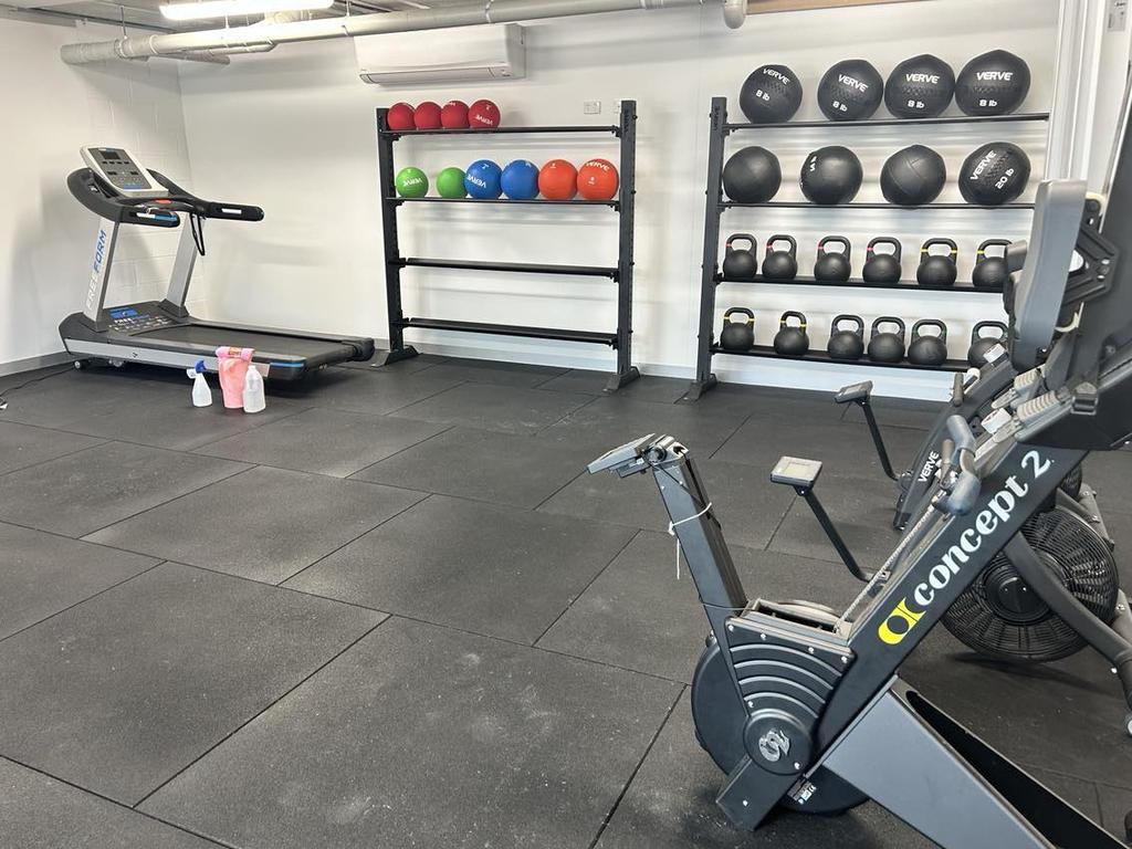 The gym is part of the many improvements made at St Patrick's College.