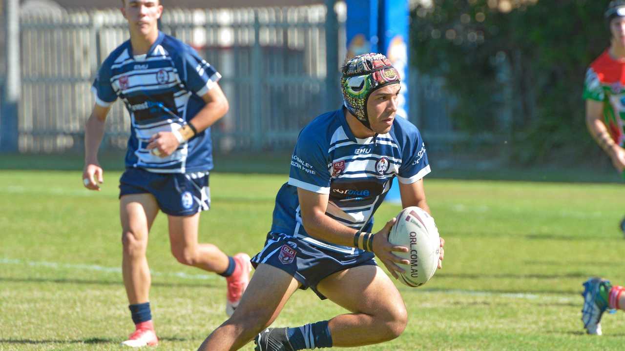 Brothers Lyncoln Rebel.Under 17 Rugby League 2018 Grand Final - Gladstone Brothers vs Tannum Seagulls. Picture: Mike Richards GLA180818U17L