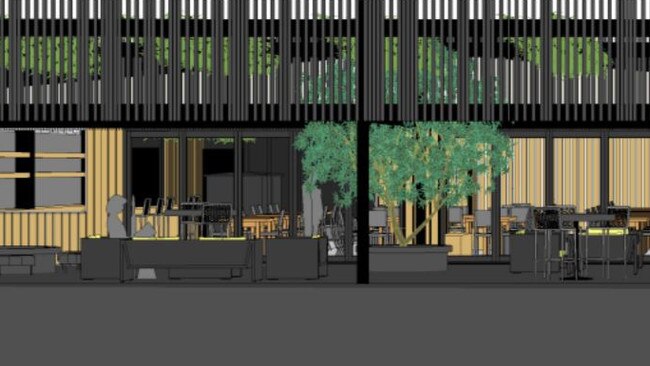 Designs for Easy Tiger cinema St Helens Stage 2, featuring two new restaurants, a coffee hutch, and microbrewery. Picture: Jennifer Binns/ Break O'Day Council