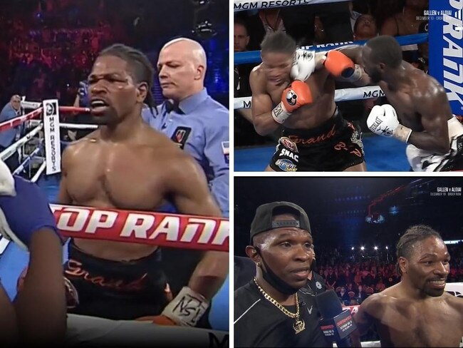 Shawn Porter's own dad sold him out. Photo: Main Event, Kayo.