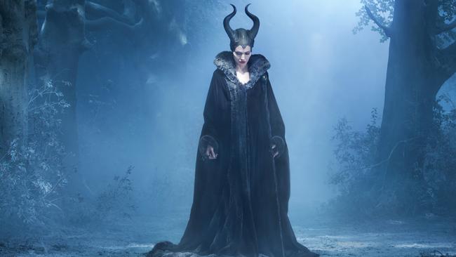 Angelina Jolie stars in Disney's Maleficent as the wicked witch Maleficent.