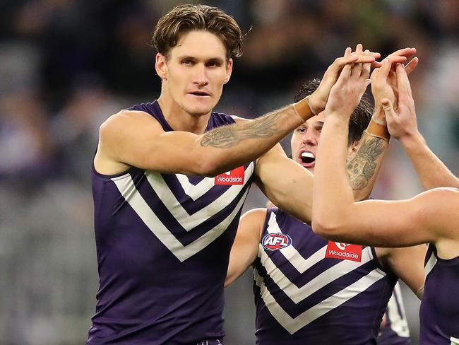 Big Rory Lobb stood up for the Dockers. Picture: AFL Photos/Getty Images