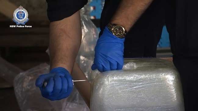 800kgs of GBL seized in Sydney