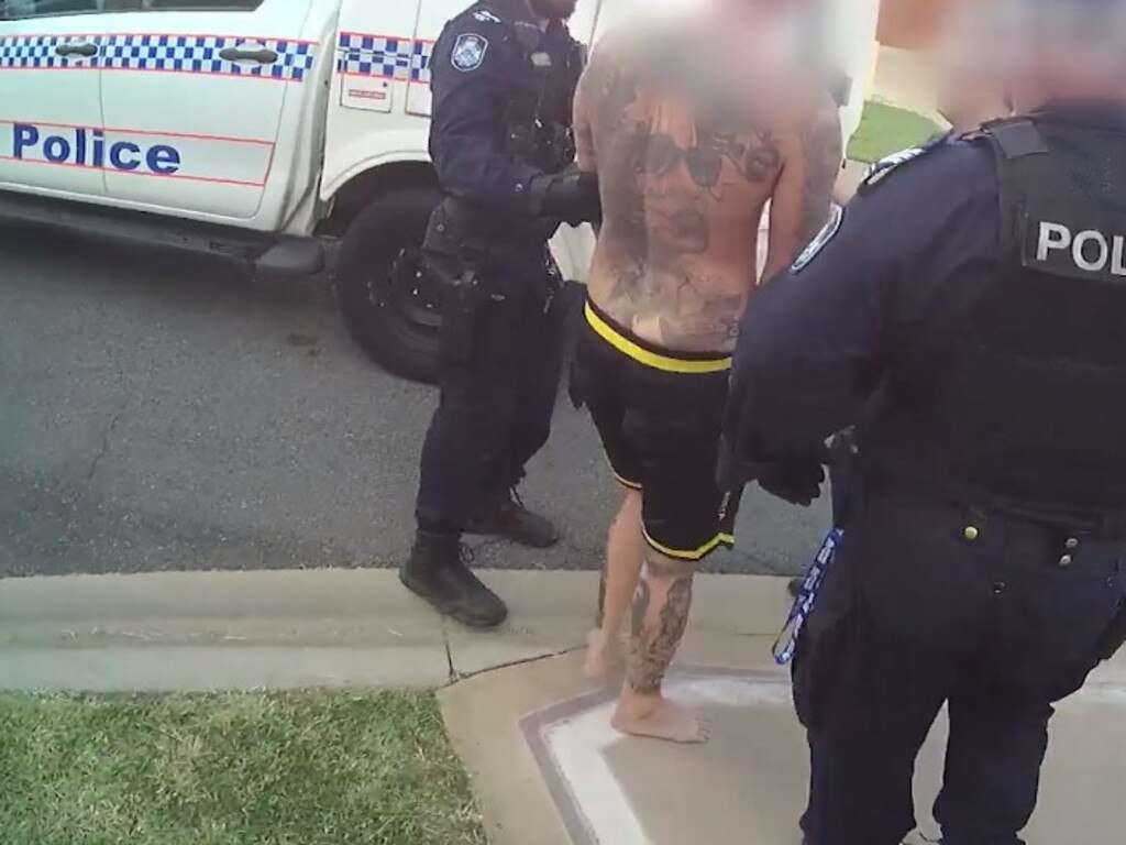 Luscombe was a main target in police operation Romeo Suitcase. Picture: QPS