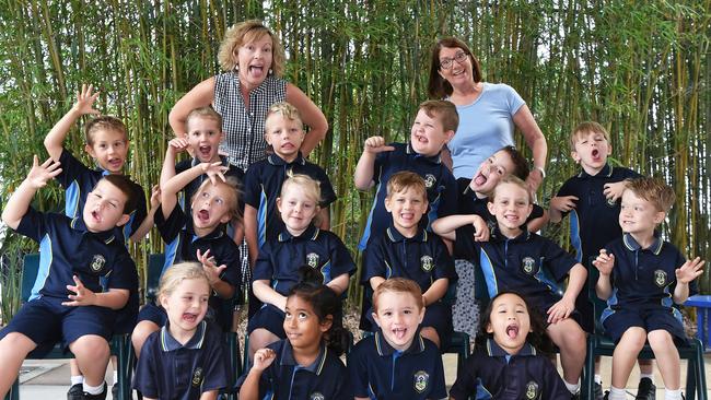 MY FIRST YEAR: Funny Faces. St Patrick's Catholic Preps. Picture: Patrick Woods.
