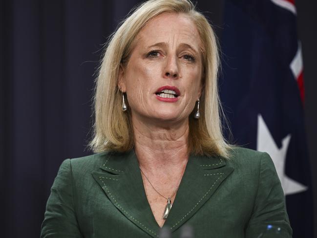 Finance and Women’s Minister Katy Gallagher. Picture: NCA NewsWire / Martin Ollman