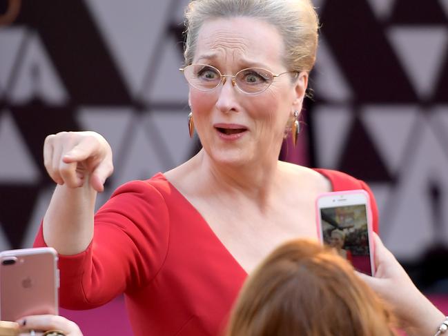 HOLLYWOOD, CA - MARCH 04:  Meryl Streep attends the 90th Annual Academy Awards at Hollywood & Highland Center on March 4, 2018 in Hollywood, California.  (Photo by Matt Winkelmeyer/Getty Images)