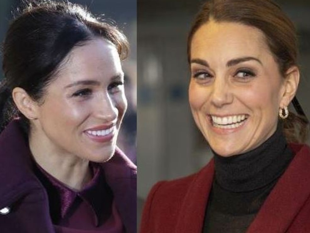 Tensions are brewing between Meghan and Kate according to UK media reports. Picture: Supplied