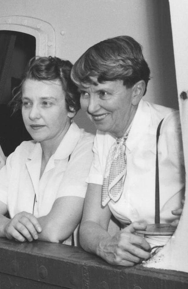 Doctor Isobel Bennett, right, in 1959. Picture: Museums Victoria