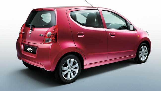 Attractive price ... the Suzuki Alto starts from under $12,000.