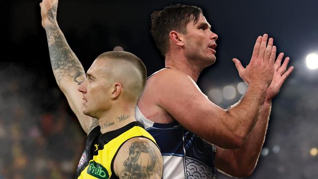 Mark Robinson on Dustin Martin and Tom Hawkins