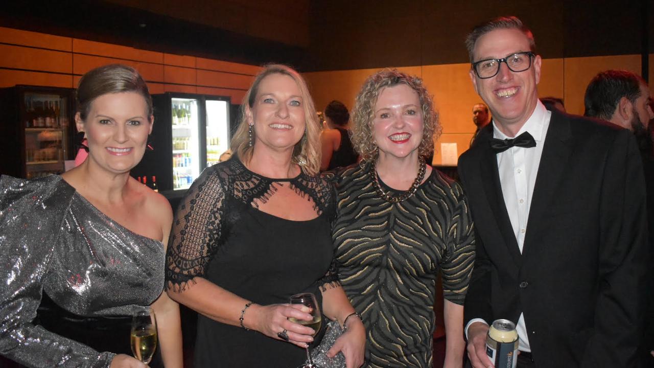 Rebecca Lamb (L), Tracey Cuttriss-Smith, Kylie Porter, Scott Jamieson. Picture: Rae Wilson