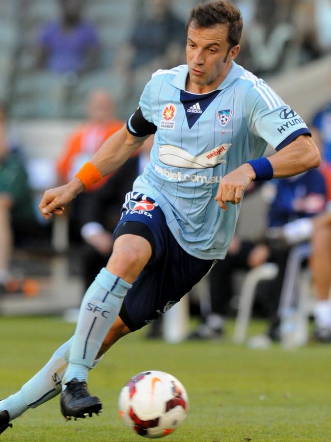 Del Piero’s presence with Sydney FC was a huge winner.