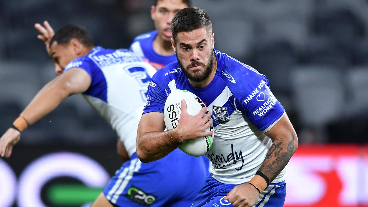 Canterbury's Corey Allan could be leaving Belmore. Picture: NRL Imagery