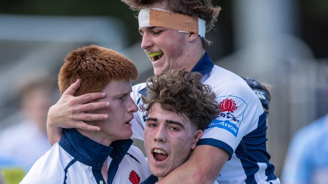 There were plenty of great moments in the Gen Blue II v NSW Invitational match for John Ryan. Pic: Julian Andrews.