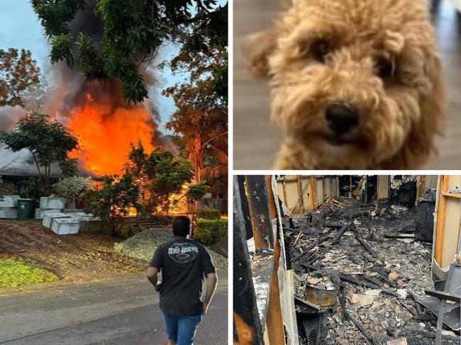 A southside family lost everything including their pet puppy in a horrific house fire.