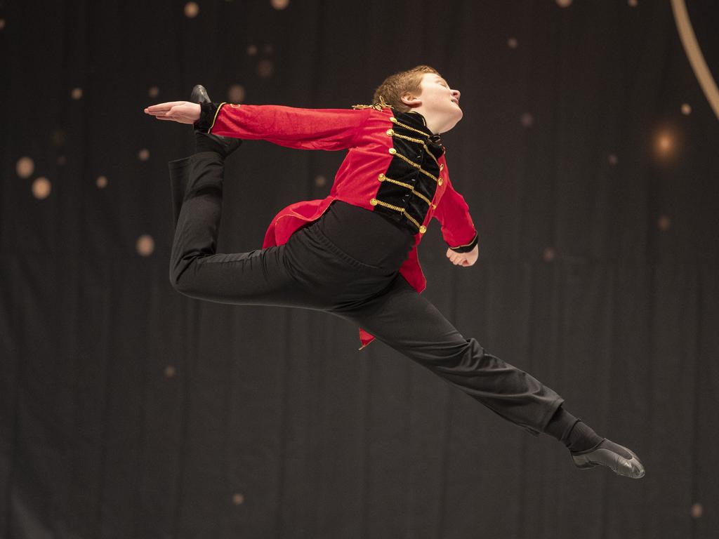 Southern Tasmanian Dancing Eisteddfod, Beach Thornton (HOD) during the 12 Years Jazz Solo at Wrest Point. Picture: Chris Kidd