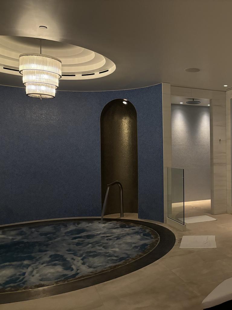 There’s also a Hydro room so you can have a nice long soak before you fly.