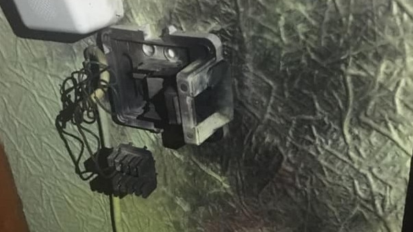 An internet modem in a Chinderah home was destroyed after the home was struck by lightning on Thursday night.