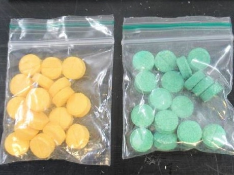 Synthetic opioid Nitazine emerged in Australia three years ago. Picture: Australian Federal Police