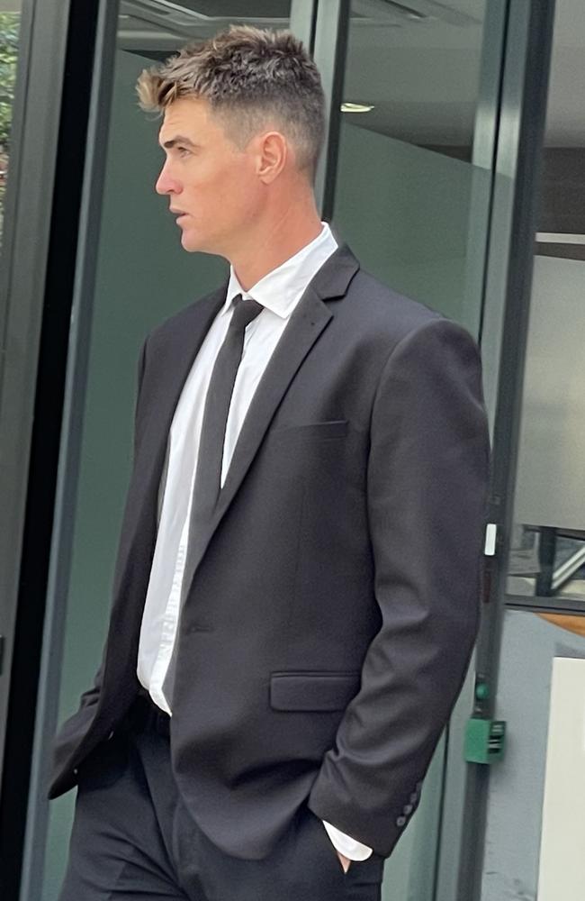 Harrison Keenan, 27, pleaded guilty to assault causing actual bodily harm and being an excluded person remaining at a licensed premises. Picture: Ashleigh Tullis