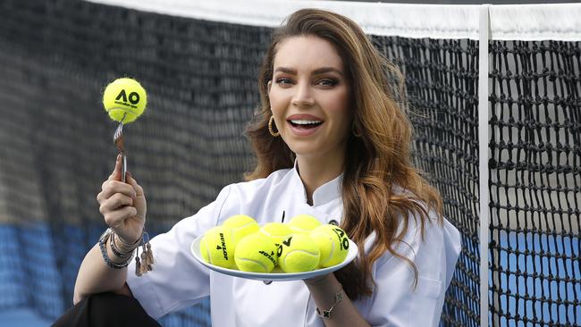 Former Master Chef contestant Sarah Todd is part of an all female chef line up cooking in the AO Chef Series at the Australian Open in 2020. Picture: David Caird