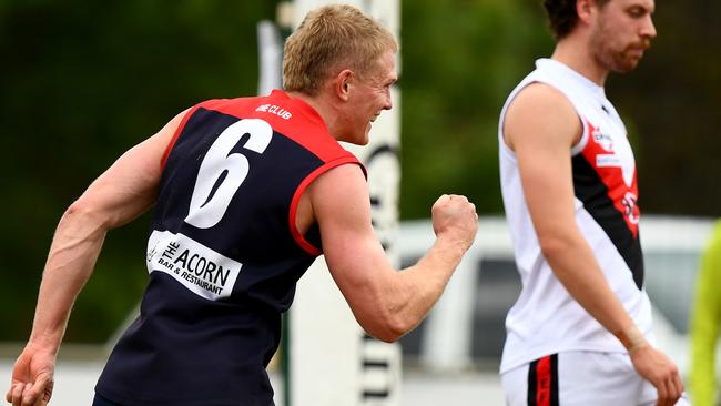 Ryan Garthwaite has joined Albury, with the Dees needing to find more than 50 goals this season. (Photo by Josh Chadwick)