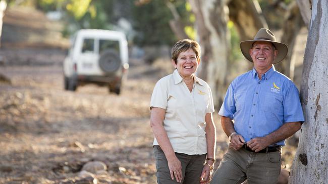 Rawnsley Park Station owners Tony and Julie Smith. Picture: Jacqui Way Photography.