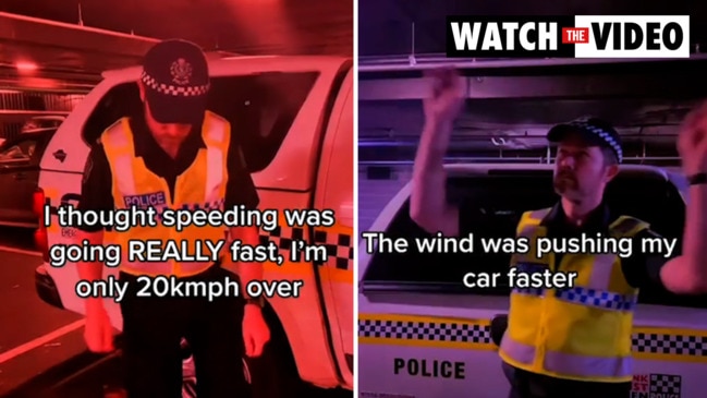 Police officer’s wild video to stop speeding